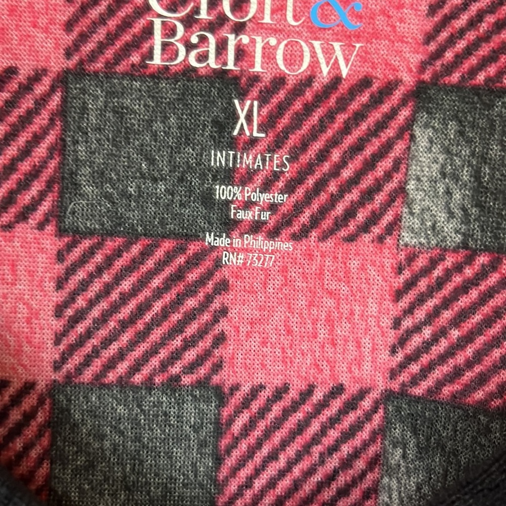 Croft & Barrow XL Intimates Sleep Shirt - Picture 3 of 7